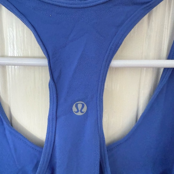 Blue Racerback Tank Top - Picture 3 of 3